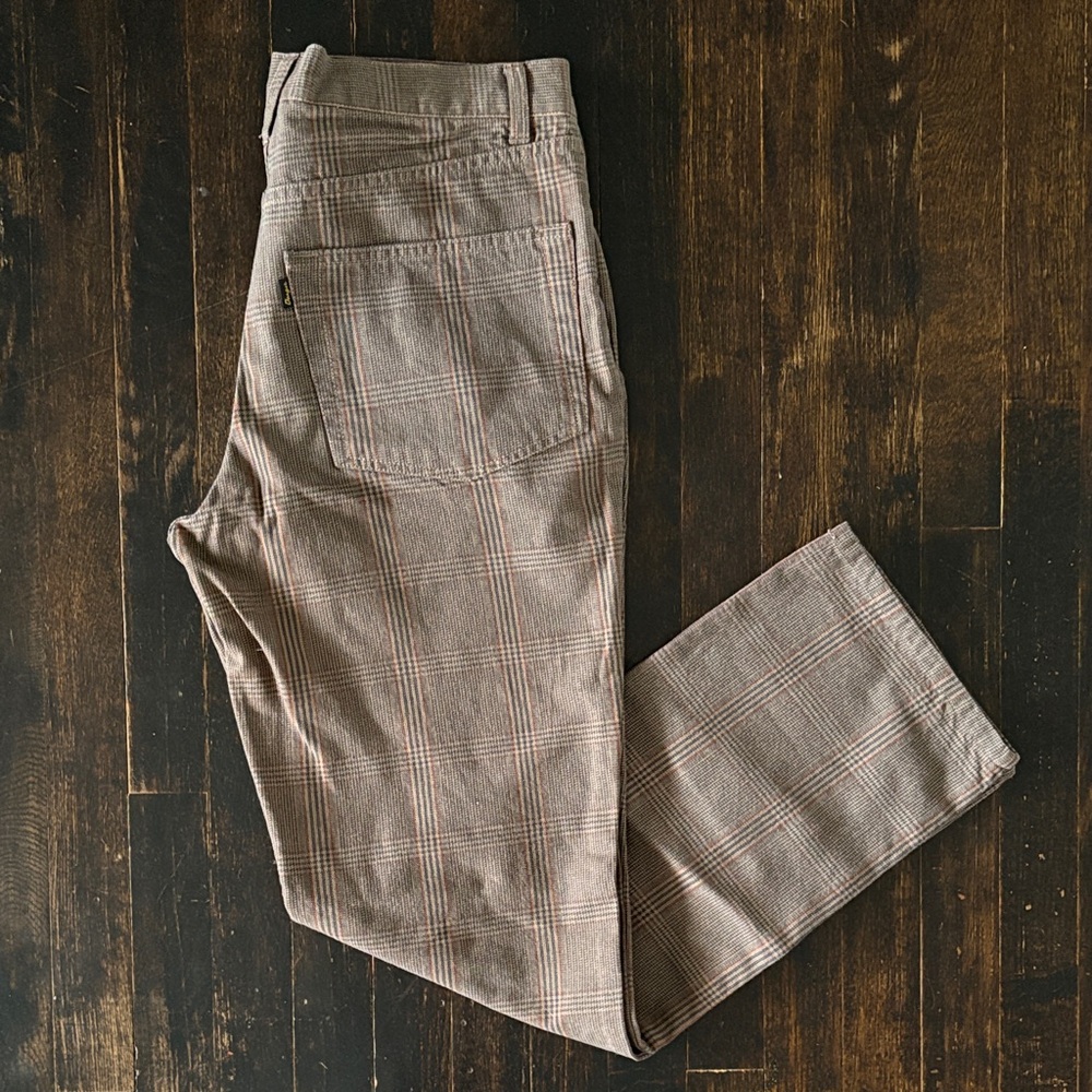 Nick Danger Brown Plaid Pants